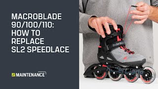 Macroblade 90100110 how to replace SL2 speedlace [upl. by Laurens542]