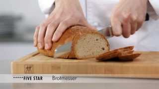 REWE TreuepunktAktion ZWILLING FIVE STAR Videoserie quotBrotmesserquot [upl. by Gabrielli]