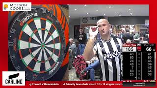 Consett V Hamminkeln  Friendly Team Darts Match  16092023 [upl. by Eldorado149]