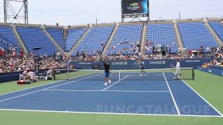 Roger Federer  Marin Cilic Set Play 2012 3  4 [upl. by Enortna]