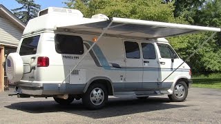 1995 Dodge conversion rv camper van [upl. by Hgielsa]