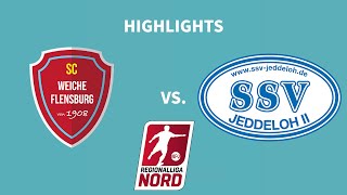 7 Spieltag Regionalliga Nord 2324  SC Weiche Flensburg 08  SSV Jeddeloh II  Highlights [upl. by Liu540]