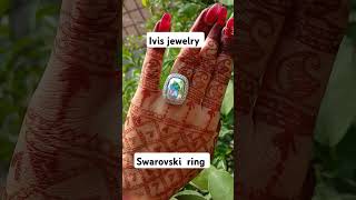 Swarovski ring on 40discount book ur piece now [upl. by Swayne]