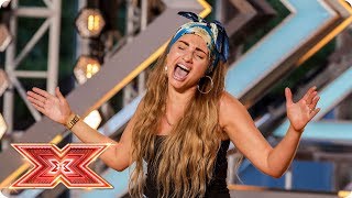 Talia Dean casts her spell on the Judges  Auditions Week 2  The X Factor 2017 [upl. by Anitteb]