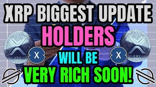 XRP NEWS  If You Hold XRP XLM amp XDC You Will SOON Be VERY RICH XRP BIGGEST NEWS TODAYS news [upl. by Grosberg38]