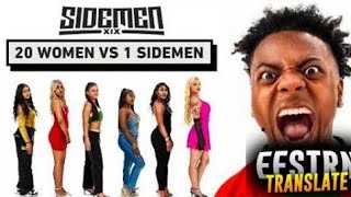 20 WOMEN VS 1 SIDEMEN SPEED EDITION Part 3 TR20 KADINA KARŞI 1 SIDEMEN SPEED VERSİYONU [upl. by Aihsele]