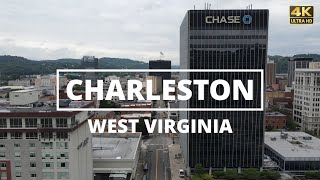 Charleston West Virginia  4K Drone Tour [upl. by Venus442]