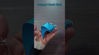 Express Origami Quick Conch Shell Magic 🐚✨ [upl. by Haeluj]