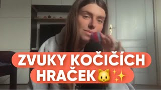 ASMR CZ  kočičí hračky 🐱✨ [upl. by Nodgnal]