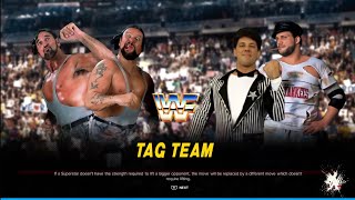 The Bushwackers vs Davis amp Brooklyn Brawler WWE 2K24 [upl. by Akemrej690]