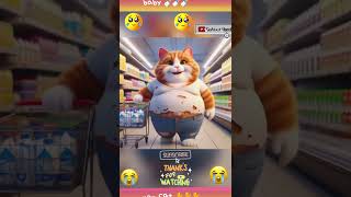 cat baby 🐈🐈🐈 funnyschool video [upl. by Ahsilem]