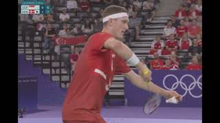 Viktor Axelsen vs Loh Kean Yew  Olympic Paris 2024 MS R8 [upl. by Pazia838]