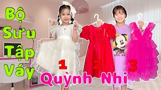 Bộ Sưu Tập Váy Của Em Quỳnh Nhi  Hằng Nheo Vlog [upl. by Lettig]