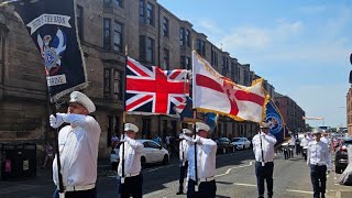 Pride of the Bann flute band  Shettleston Guiding Star of Freedom LOL180 10thJune 2023 [upl. by Wilona]