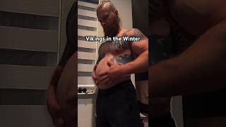 Vikings in the Summer VS Winter viking vikings transformation viral [upl. by Ise]