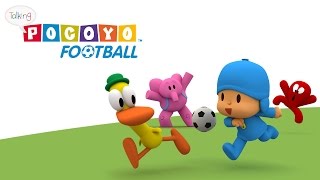 🎮 POCOYÓ GAMEPLAY  Talking Pocoyo Football  CARTOON GAMES for kids [upl. by Medlin]