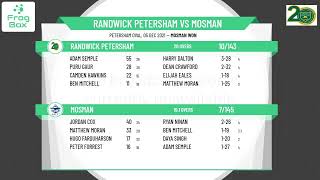 NPC  Kingsgrove Sports Twenty20 Cup  Round 4  Randwick Petersham v Mosman [upl. by Nyladnar49]