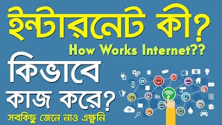 How INTERNET Works via Cables in Bengali  What is INTERNET  How Works INTERNET [upl. by Martell539]