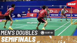 VICTOR China Open 2023  HokiKobayashi JPN 5 vs LiangWang CHN 3  SF [upl. by Eerazed13]