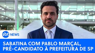 Sabatina com Pablo Marçal PRTB précandidato à prefeitura de São Paulo [upl. by Giavani]