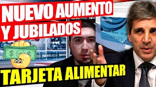 99531 NUEVO AUMENTO PARA LA TARJETA ALIMENTAR Y JUBILADOS Y PENSIONADOS DE ANSES 2024 [upl. by Sarena559]