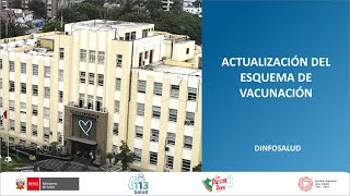 ACTUALIZACIÓN DEL ESQUEMA DE VACUNACIÓN [upl. by Draude4]