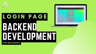 Backend web development tutorial for beginners  How to create a website Part 2  login page [upl. by Nauqel889]