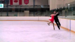 Silver Ice dance test Rocker Foxtrot [upl. by Pietje411]