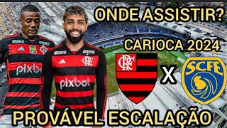 ÚLTIMO TREINO DO FLAMENGO PROVÁVEL ESCALAÇÃO DO FLAMENGO E SAMPAIO CORREIA ONDE ASSISTIR AO VIVO [upl. by Enalahs]