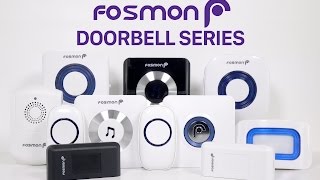 How to use the Wavelink Wireless Doorbell Door Entry Sensor Motion Sensor by Fosmon [upl. by Eversole877]