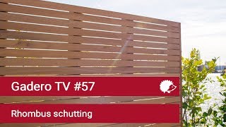 57 Schutting van Rhombus profielen [upl. by Asiram]