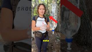 Así te debes lavar las manos en el bosque 🌲 Créditos a marusyashiklina [upl. by Olcott]