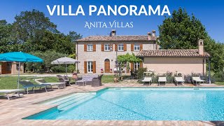 Anita Villas  Villa Panorama  Marche  Serrungarina  Pesaro e Urbino [upl. by Fanchon]