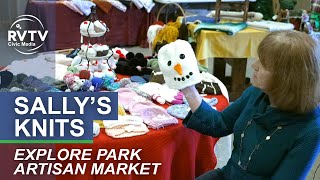 Sallys Knits Explore Park Artisan Market [upl. by Patrick]