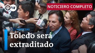 DW Noticias del 19 de abril Autorizan extradición del expresidente Toledo Noticiero completo [upl. by Lisk]