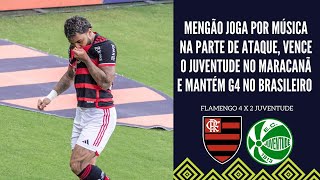 COM GOL DE GABIGOL MENGÃO VENCE O JUVENTUDE COM GRANDE ATUAÇÃO DISTÂNCIA PARA OS LÍDERES DIMINUI [upl. by Latsyc]