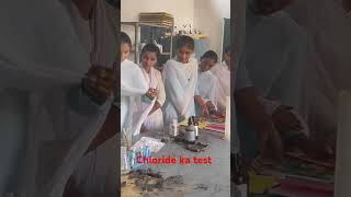 Test of chloride [upl. by Sonia484]