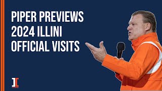 Piper previews 2024 guard official visits  Illini Inquirer Podcast [upl. by Conrade679]