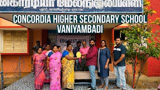 Concordia Hr Sec School Vaniyambadi  Edu fest 2023  The Ace Academy [upl. by Yentruok]