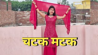 Chatak Matak चटक मटक  Sapna Chaudhary And Renuka Panwar Hit Song  Dance Cover By Shikha Patel [upl. by Sharai]