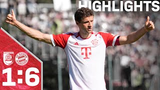 Müller brace at Dream Match 2023  Weinbeisser Kaltern vs FC Bayern  Highlights [upl. by Bert]