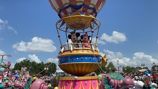 Magic Kingdom Park Walt Disney World Parade  240620 [upl. by Ellecrad251]