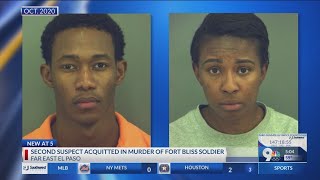 One of two suspects in murder of Fort Bliss soldier acquitted [upl. by Lednek279]