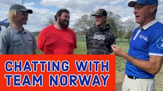 Chatting with Team Norway about being on the DGPT and Disc Golf in Norway [upl. by Leon]