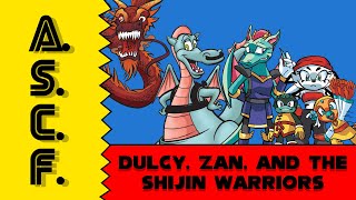 Archie Sonic Character Files Dulcy the Dragon Zan and the Shijin Warriors [upl. by Mendie297]