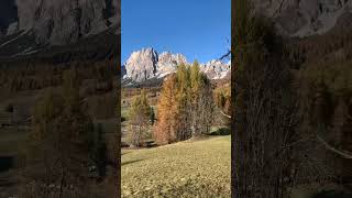 I colori dell’autunno a Cortina d’Ampezzo 🍁🏔️ [upl. by Anirdnajela]