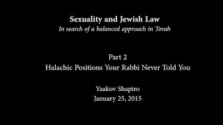 Part 2 Halachic Positions Your Rabbi Never Told You [upl. by Eleanor]