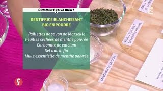 BEAUTÉ Un dentifrice blanchissant bio CCVB [upl. by Medeah]