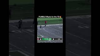 99yd FUMBLE return Eastern michigan  college football highlights [upl. by Stanfill]