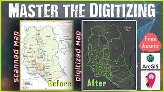 Master the Digitizing in 15 Minutes  ArcGIS InDepth Tutorial [upl. by Notserk]